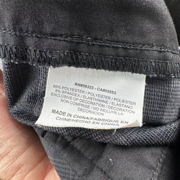 Nike Golf Shorts Mens Size 36 Gray Check Plaid Chino DriFit Performance Athletic - Picture 4 of 7